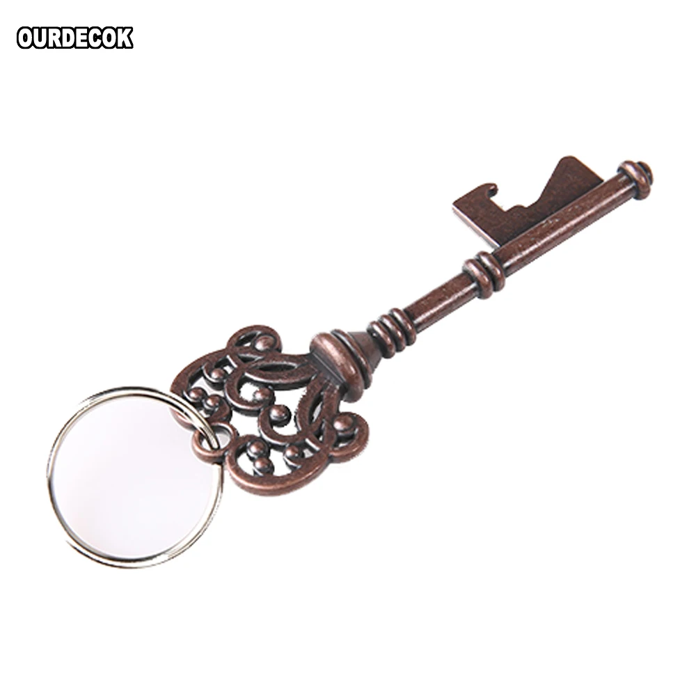 New Mini Portable Key Shape Steel Bottle Openers Beer Wine Bottle