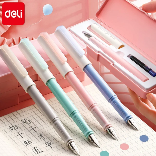 Deli 10pcs/set Gel Pen 0.3mm Black Ink Refill Signing Pen for Stationery  Office Supplies Kids Writing Smooth Ultra Fine Gel Pen - AliExpress