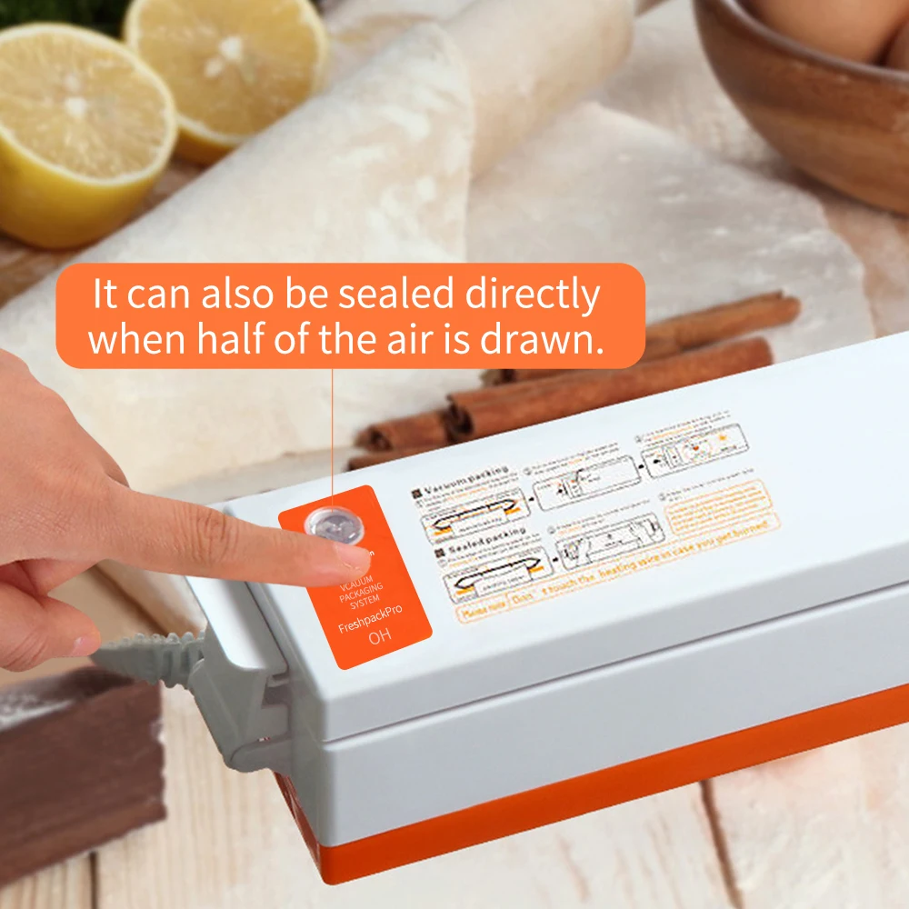 FUNHO 110 V-220 V лучший вакуумный упаковщик для пищевых продуктов Sous Vide вакуумная упаковочная машина контейнер для Пленки Пищевой упаковщик вакуумный упаковщик
