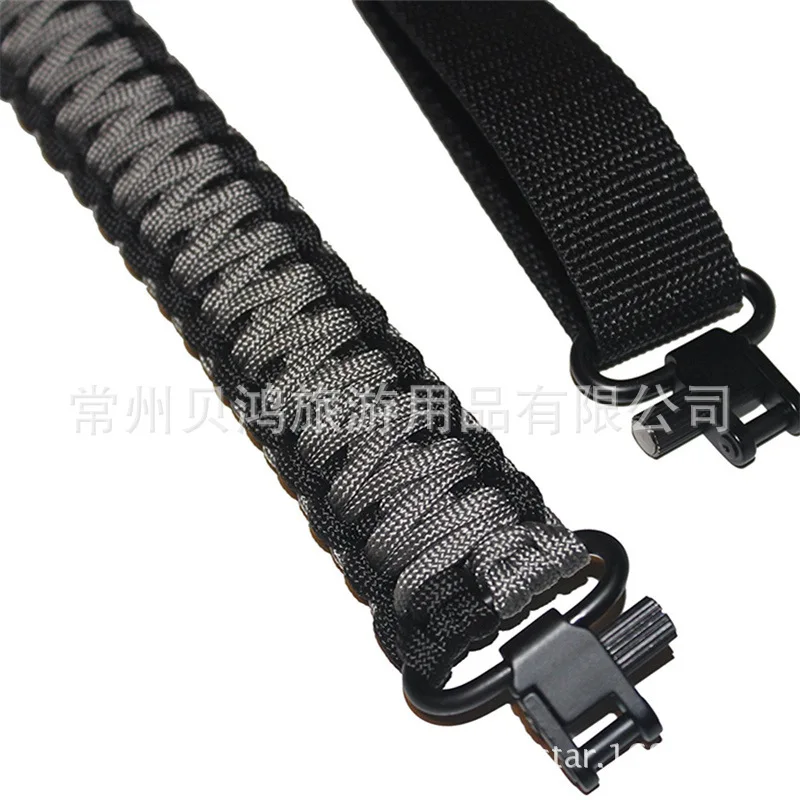 

2-Point Adjustable Strap Adjustable Tactical Bag Shoulder Girdle Sling Lanyard