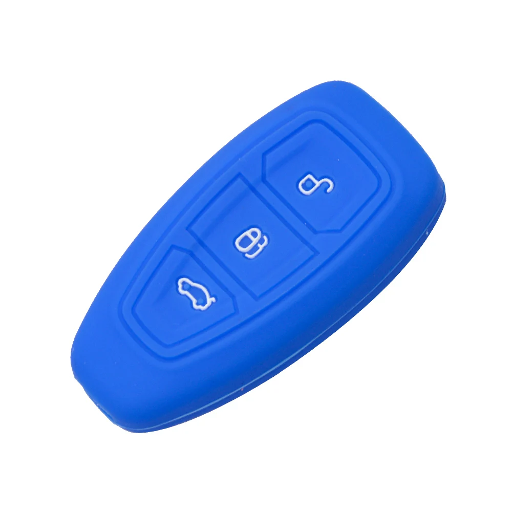 KeyforkessChiave Del Silicone Per Ford Caso Astuto Della Copertura Della Cassa Chiave A Distanza Per Ford Fiesta Messa A Fuoco Mondeo Ecosport Kuga MK2-Mk4 ranger 2 3 ST - H953ebeb9576b452ca7561ecd871f5094C