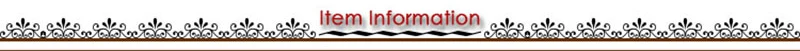 item information
