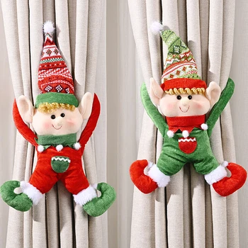 

Christmas Decoration Elf Doll Plush Christmas Tree Hanging Ornament Merry Christmas New Year Kids Toys 2020 40x70cm