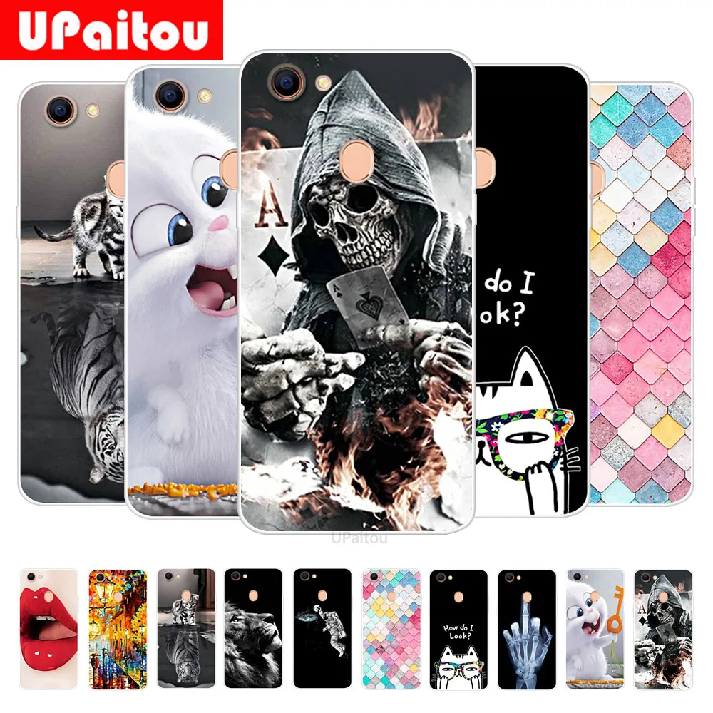 For OPPO Z5X Z1 F11 Pro F5 F7 Youth A73 F9 A7X Printing Soft TPU Case Paterned Silicon Cover for oppo F11Pro Back |
