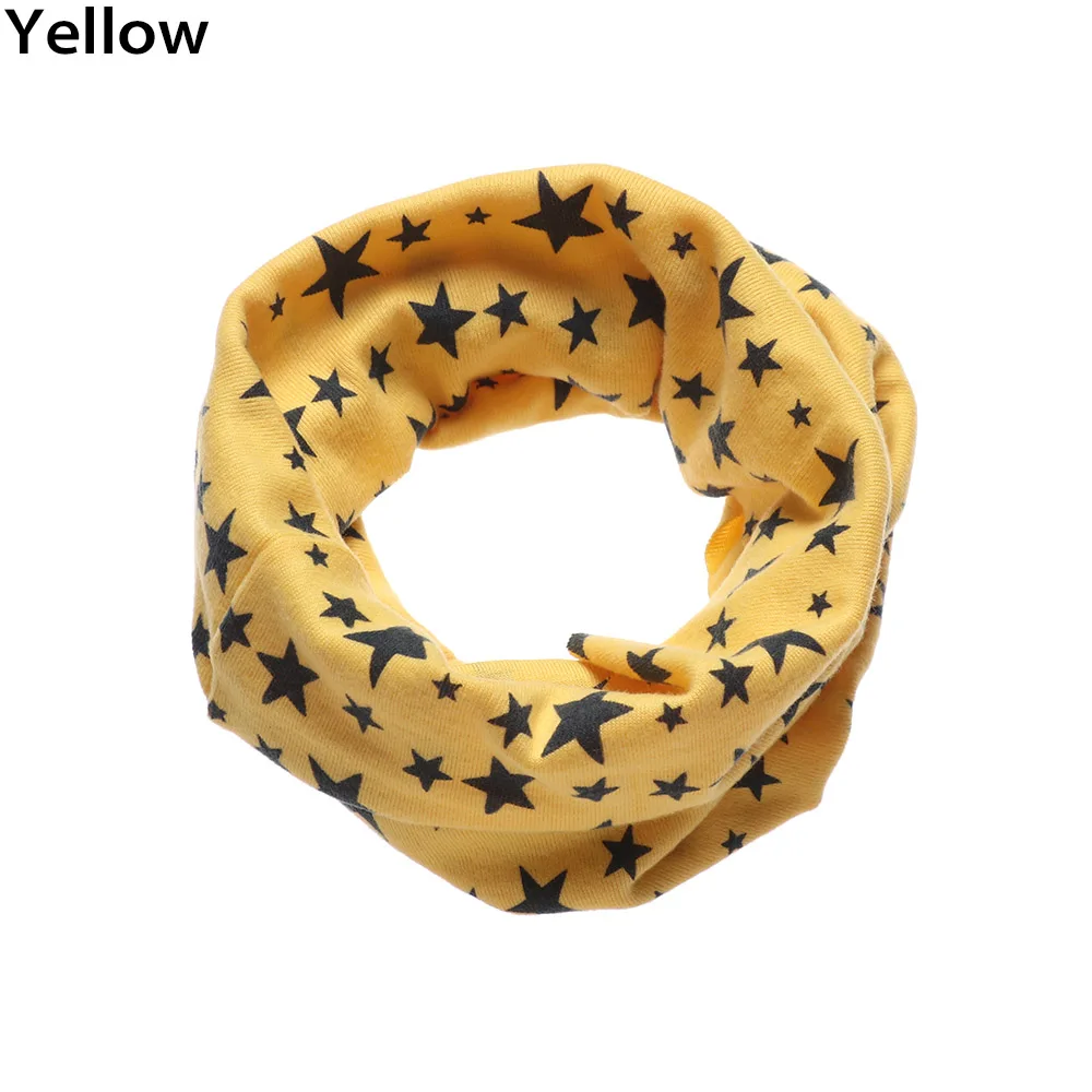 1 шт., новинка, Модный зимний теплый цветной вязаный шарф для мальчиков и девочек, вязаный шерстяной подогреватель детей, шейный платок, одежда для детей - Цвет: B-yellow