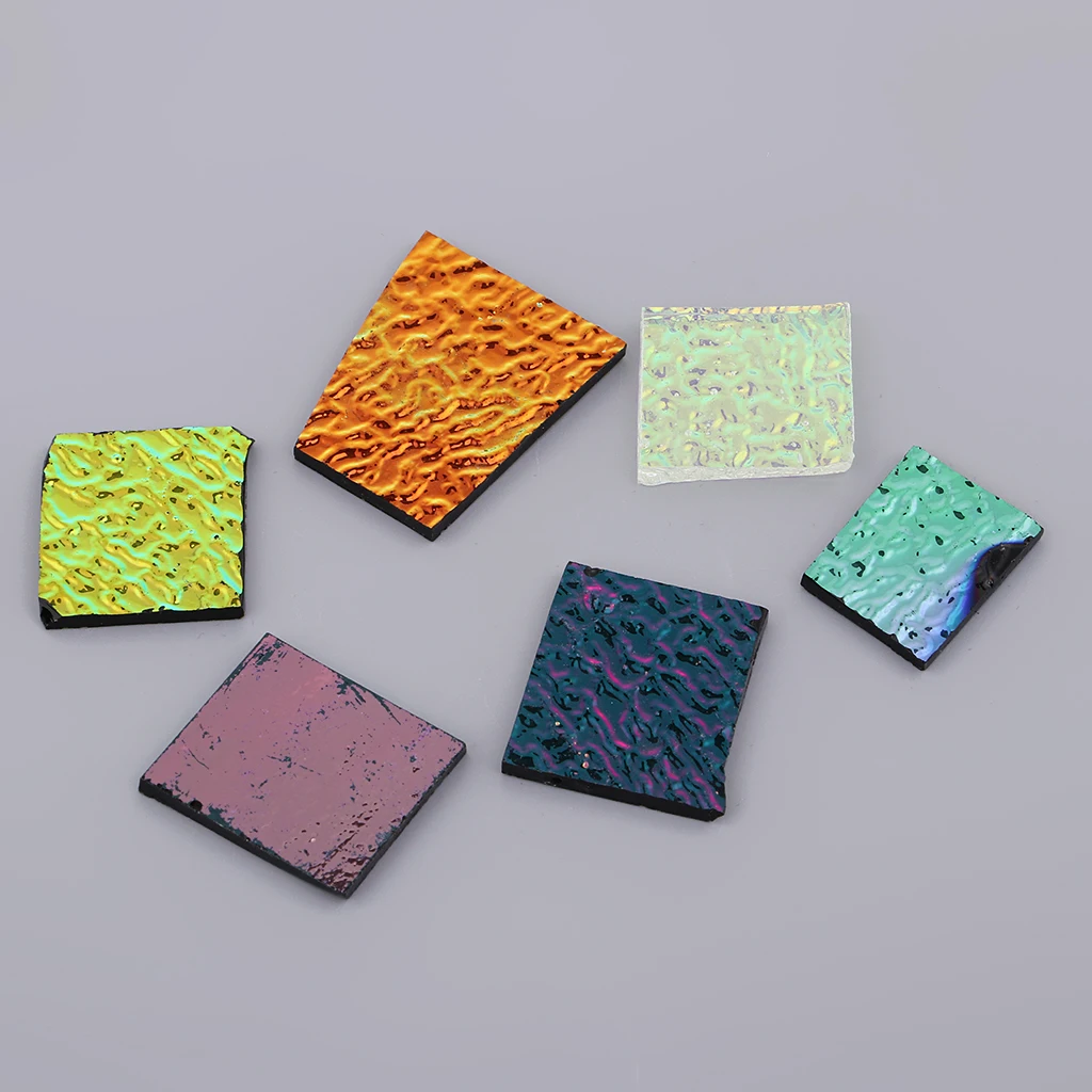 1 Ounce Various Dichroic Glass Pieces For Earring Pendants To Make Melted Glass Accessories