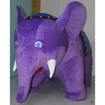 

Halloween Inflatable Elephant Mascot Costume Suits Cosplay Party and Show Wonderful Elephant Mascot Costume Clothing
