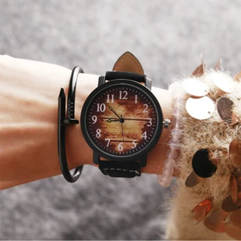 

Ladies Quartz Watch Luxury Fashion Women Watches Male Clock Wrist Watch Large Dial Vintage Mens Watches Top Brand Wristwatch
