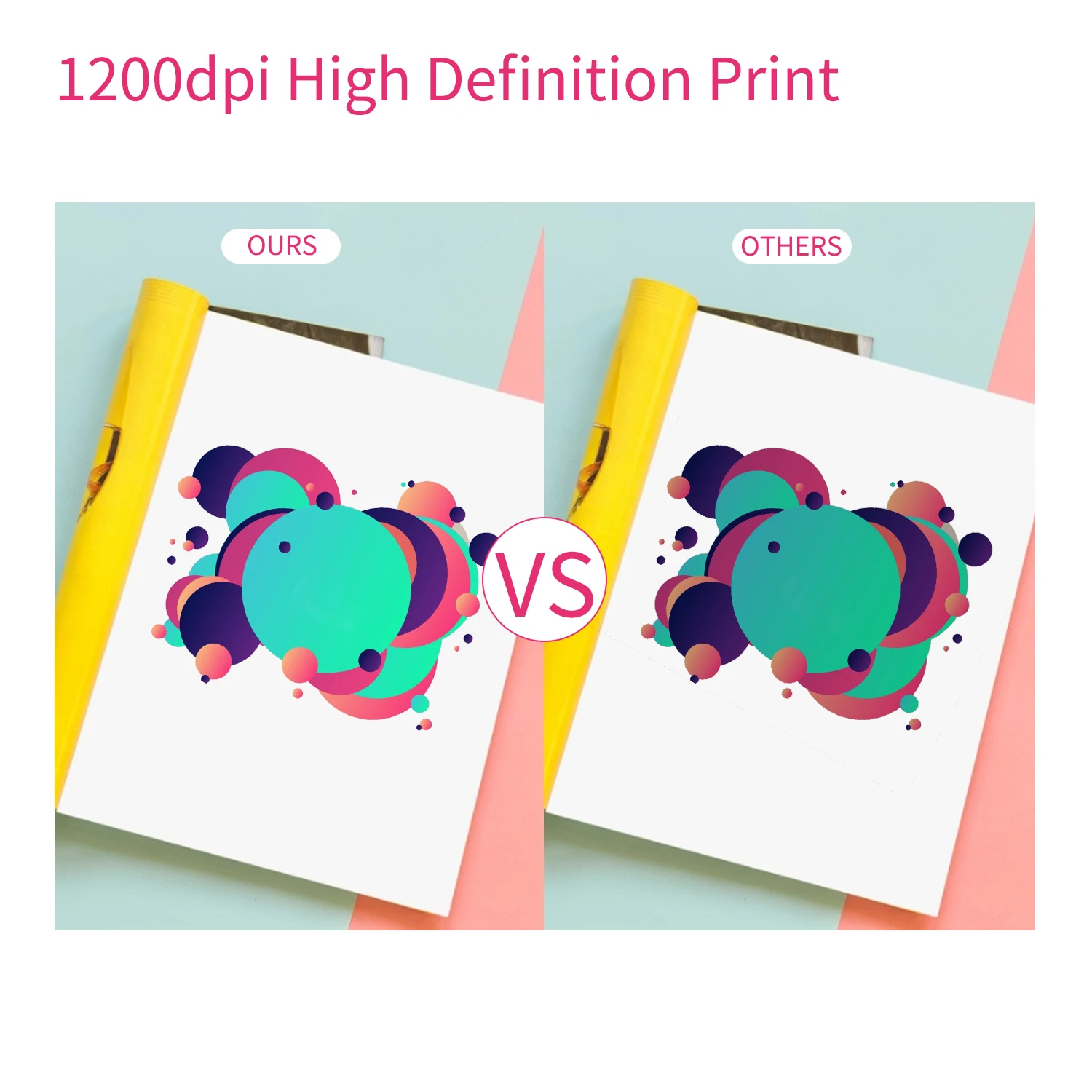 Трехцветный чернильный картридж Замена 1200 точек/дюйм Совместимость с MBrush ручной