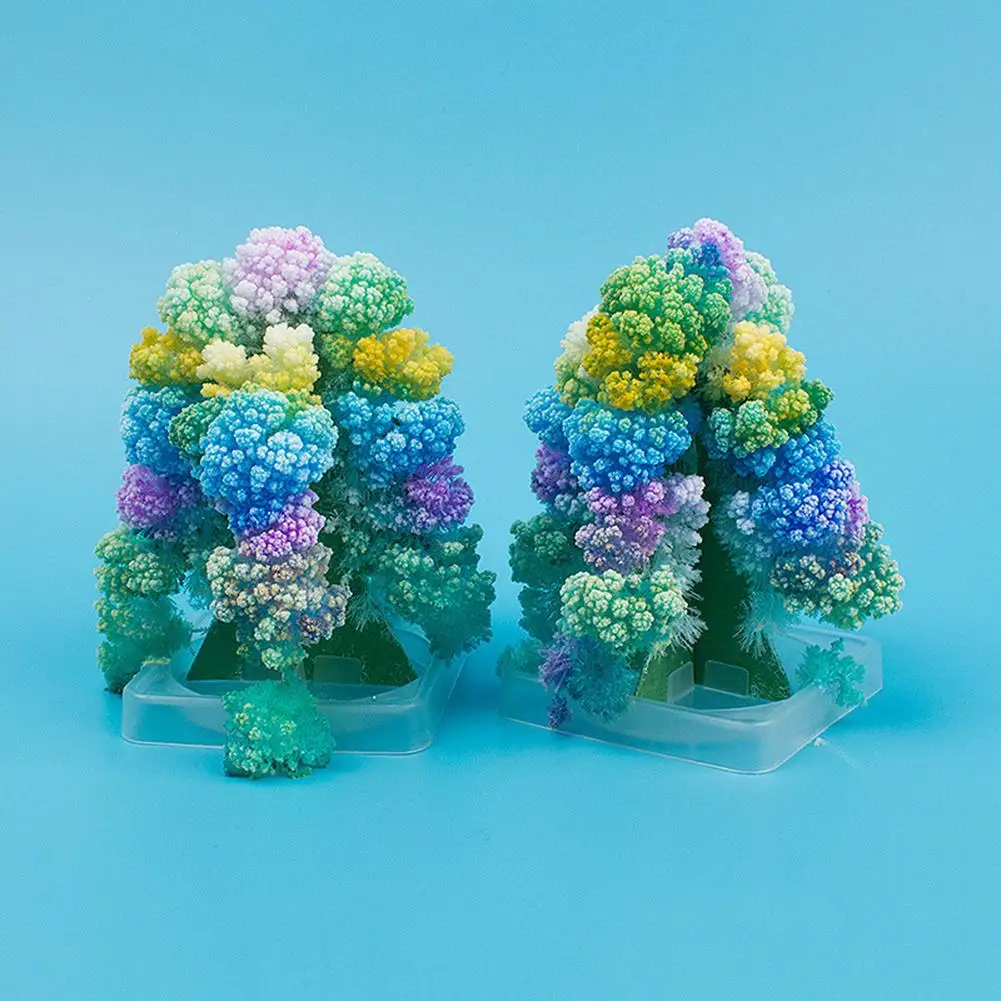 

DIY Blooming Christmas Paper Tree Magic Growing Experiment Kids Toy Table Decor