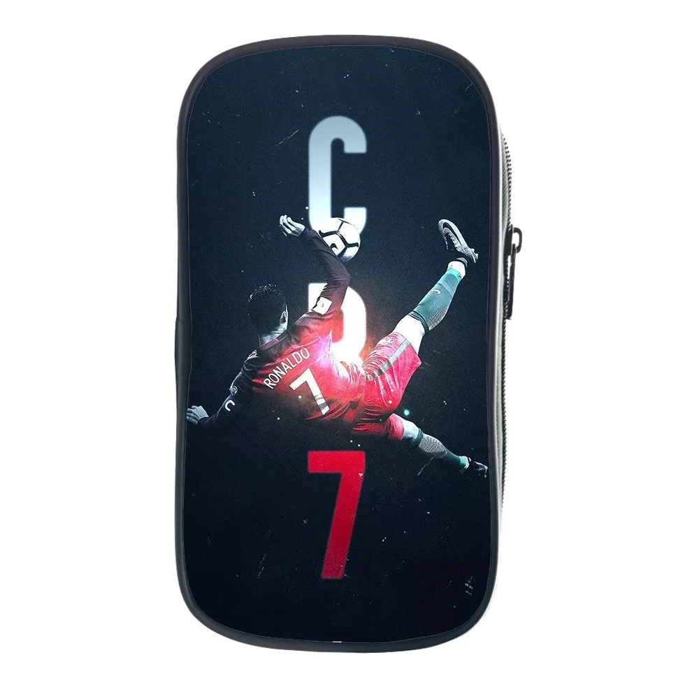 

Cristiano Ronaldo CR7 Printing Cosmetic Cases Large Capacity Pencil Holder for Children Boys Girls Storage Bags Back to School