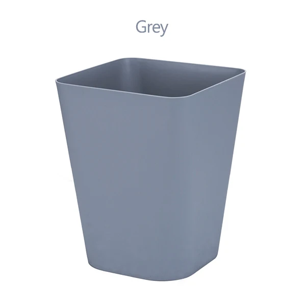Мусорная корзина для дома, для гостиной, мусорная корзина для спальни, мусорные баки для кухни - Цвет: Grey