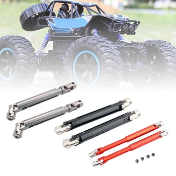 

Quality 2PCS 1:10 for RGT 86100 Metal Drive Shaft Front/Rear Axle Universal Joint Transmission Shafts RC Cars Upgrade Parts