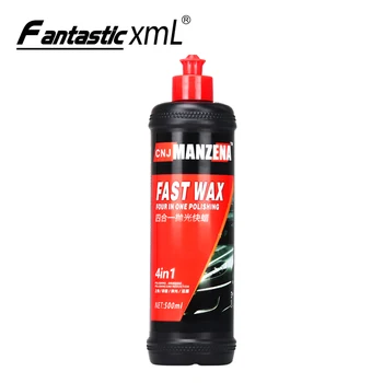 

500ml Latest Technology 4 in 1 Compound Polishing Wax Scratch Fast Remove Car Surface Polish Super Hydrophobic For Auto Paint