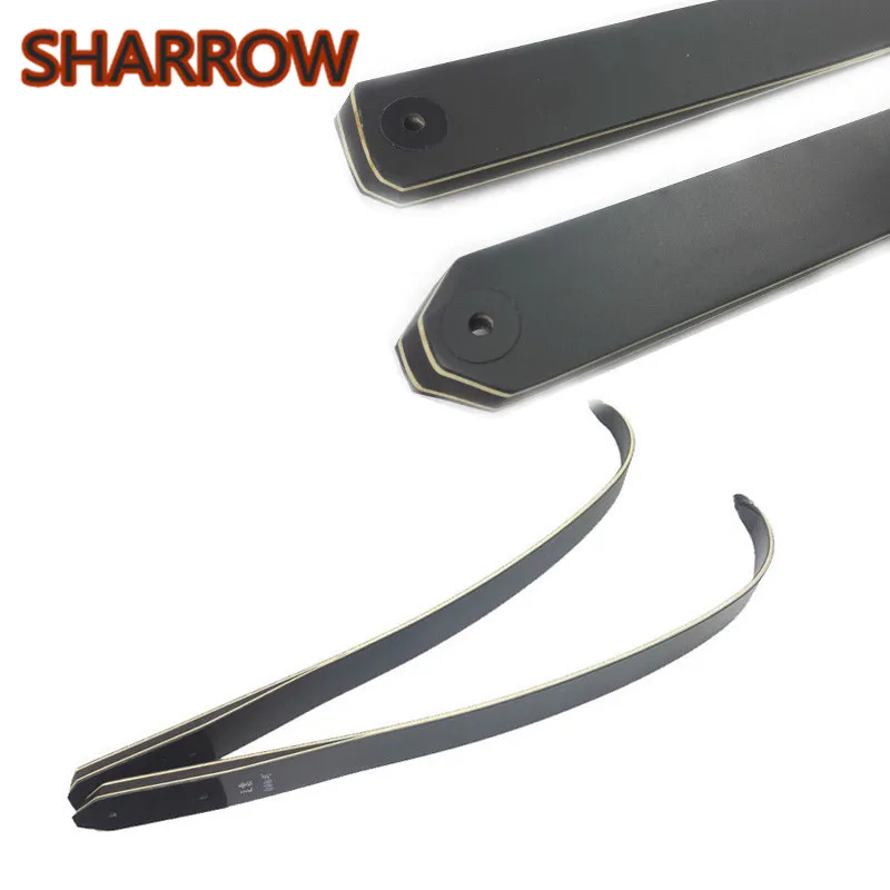 

1Pair 60" 30-60lbs Bamboo Lamanation Core Recurve Bow Limbs Archery Take Down Bow Limb For Outdoor Hunting Shooting Accessories