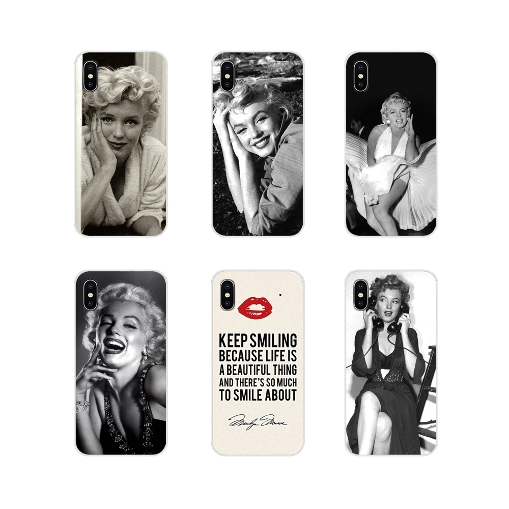 Marylin Monroe цитаты для Huawei G7 G8 P8 P9 P10 P20 P30 Lite Mini Pro P Smart Plus 2019 аксессуары чехлы телефонов