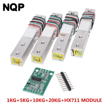 

Load Cell 1KG 5KG 10KG 20KG HX711 AD Module Weight Sensor Electronic Scale Aluminum Alloy Weighing Pressure Sensor