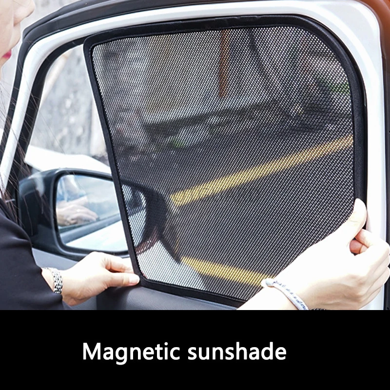 

For Honda Fit 2021 Four Generations GR9 Magnetic Car Curtain Interior Curtain Sunshade Sunscreen and Mosquito Prevent