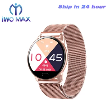 

New Man Female Fitness SmartWatch Running HeartRate Monitor Bluetooth Pedometer Wrist watch IP67 Clock reloj inteligente PK CF18