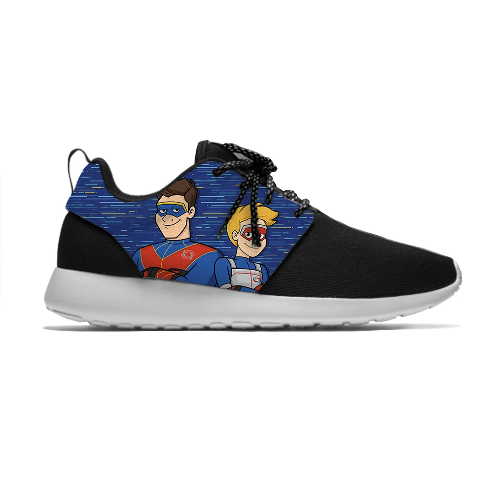 Henry1 Danger Henry капитан малыш мультфильм Мода удивительные дети спортивные кроссовки Повседневные Дышащие 3D Кроссовки подарок для мальчиков и девочек - Цвет: Henry1