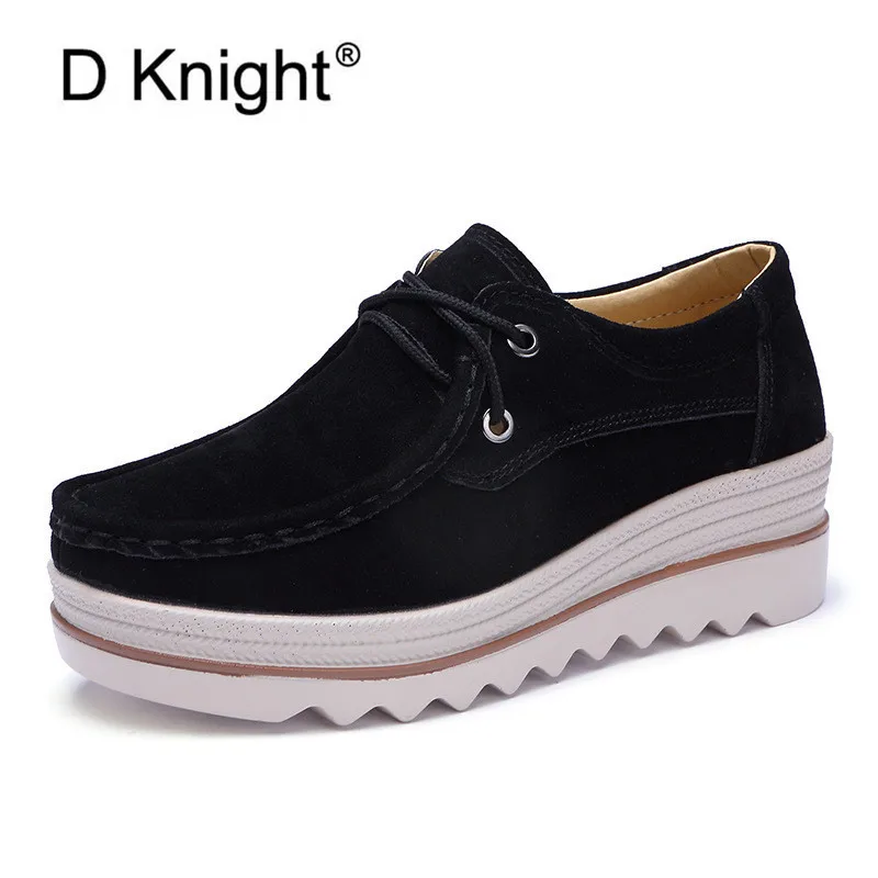 Spring Summer Women Pumps Soft Outsole Black Platform Work Shoes Woman Plus Size Female Wedges Single High Heels Pumps Shoes New