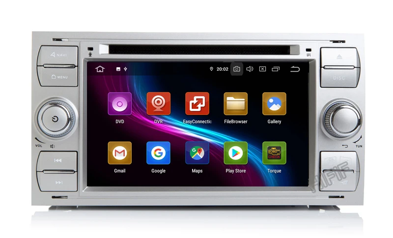 Top DSP 7" in dash 2 din Android 9.0 Car DVD Player Car GPS stereo OBD2 for Ford C-Max Fiesta Fusion Kuga Mondeo Focus with radio 19