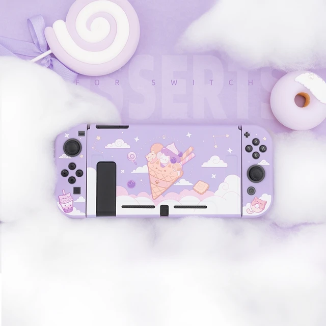 Kawaii Purple Icecream Nintendo Switch Case 2
