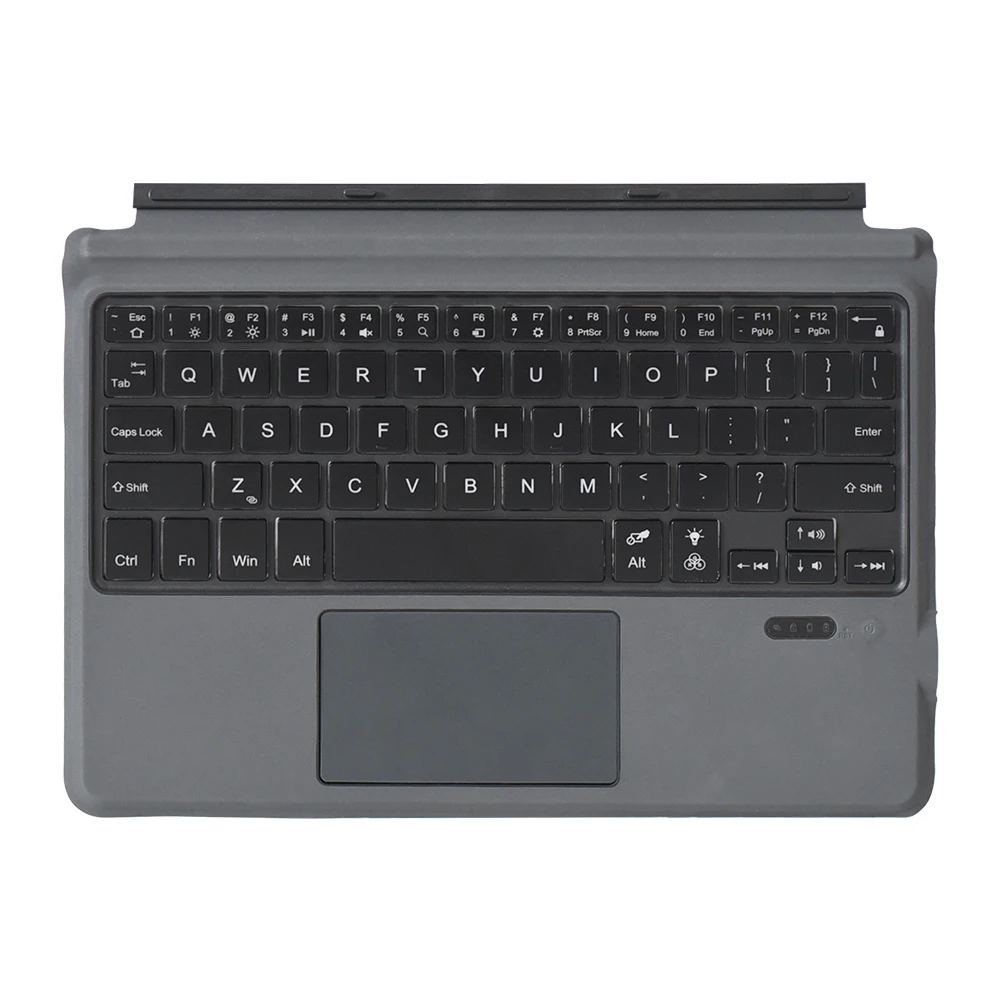 For Microsoft Surface Go 10 Inch American Bluetooth Touchpad Keyboard Portable 7 Colors Backlit Glowing Tablet Keyboards