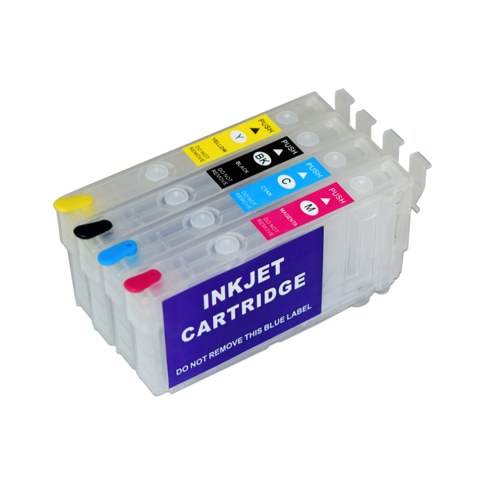 812 812XL 822 822XL Refillable Ink Cartridge with Chip for Epson WF