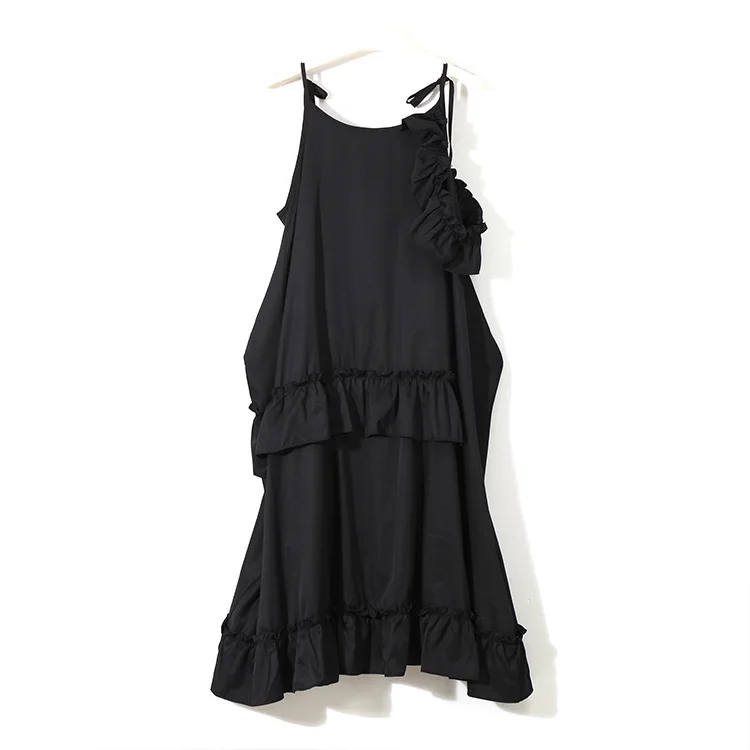 New Fashion Style Irregular Multi Layer Ruffles Sexy White Dress Fashion Nova Clothing