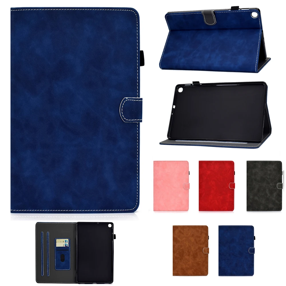 T290 T295 чехол для Samsung Galaxy Tab A 8 0 2019 SM T297 оболочки PU Кожаные чехлы с функцией