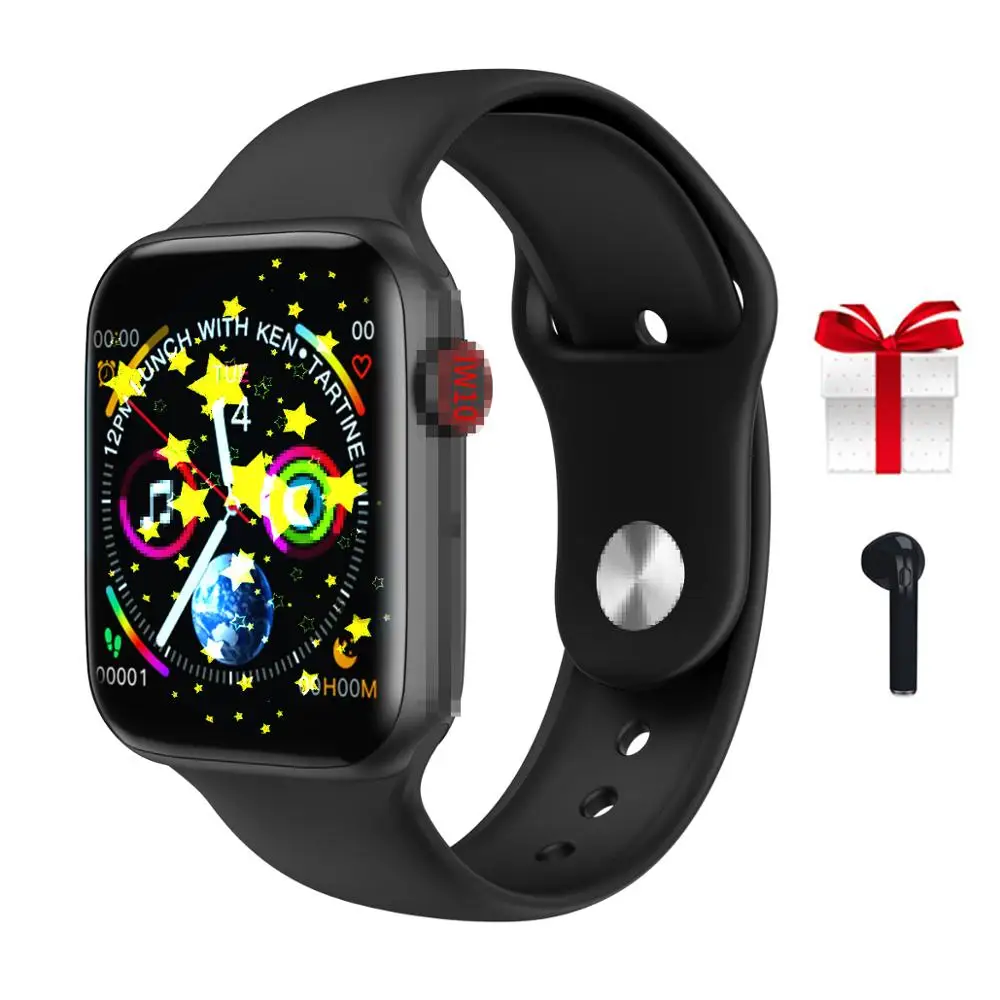 Смарт Браслет для проверки сердечного ритма 10 44 мм bluetooth Smartwatch часы apple watch iphone 6s 7 8