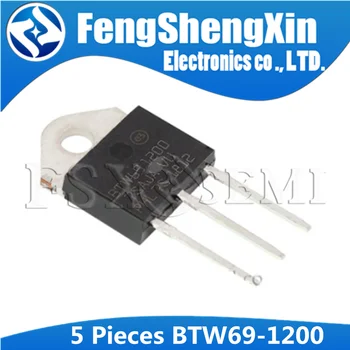 

5pcs/lot BTW69-1200 TO-3P BTW691200 TO3P BTW69 1200V BTW69-1200RG 50A SCRs