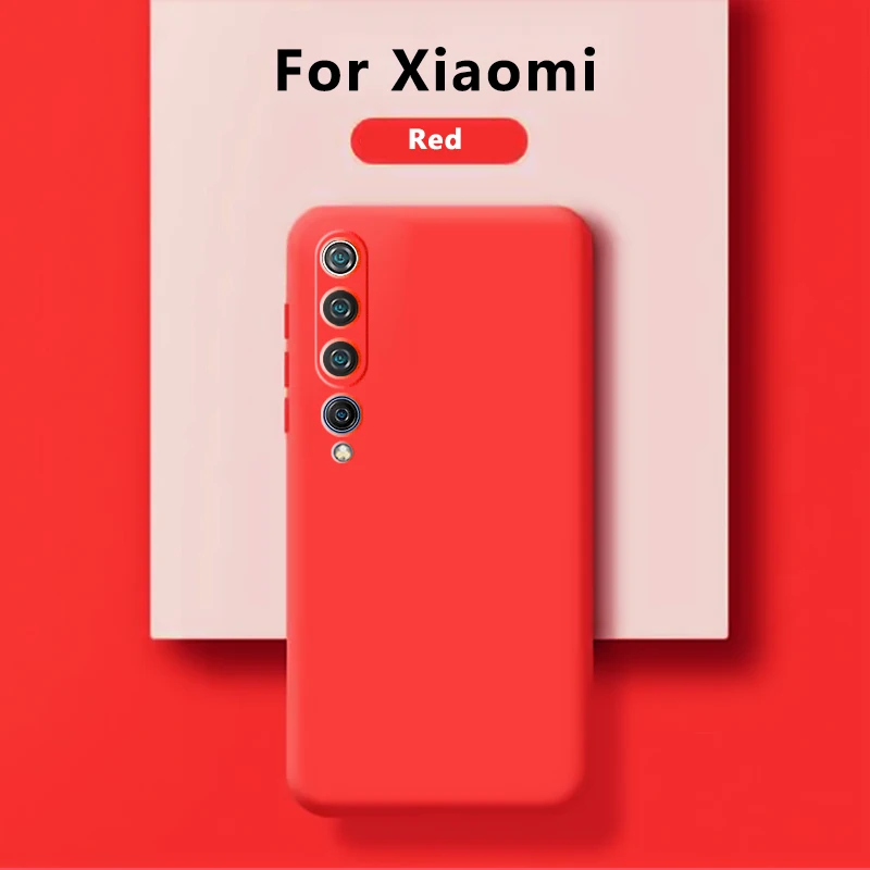 glass flip cover mi 10 pro mi10 mi 10Pro 5g Case Liquid Silicone Shockproof Soft Camera Protection Full Cover For Xiaomi mi 10 pro mi10 mi 10Pro waterproof phone bag Cases & Covers