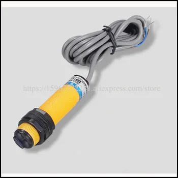 

column photoelectric switch sensor E3F-R2 DC type feedback reflex NPN/PNP M18 connection delay 1.5ms infrared light 660mm IP67