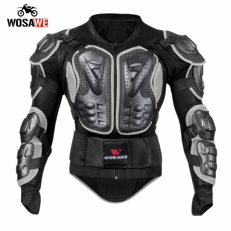

WOSEWE GHOST RACING Armor Jacket Motocross Body Protector Moto Protective Guard body Armor Back Protection Motorcycle Armor