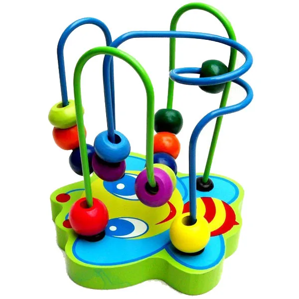 

Wooden Educational Toys Bead-stringing Toy Animal Small Bead-stringing Toy Mini Animal Camera Track Maze KY47 0.2