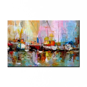 

large painting Hand Painted landscape Oil Paintings On Canvas Art Modern Wall Pictures For Living Room wall art Home Decoration
