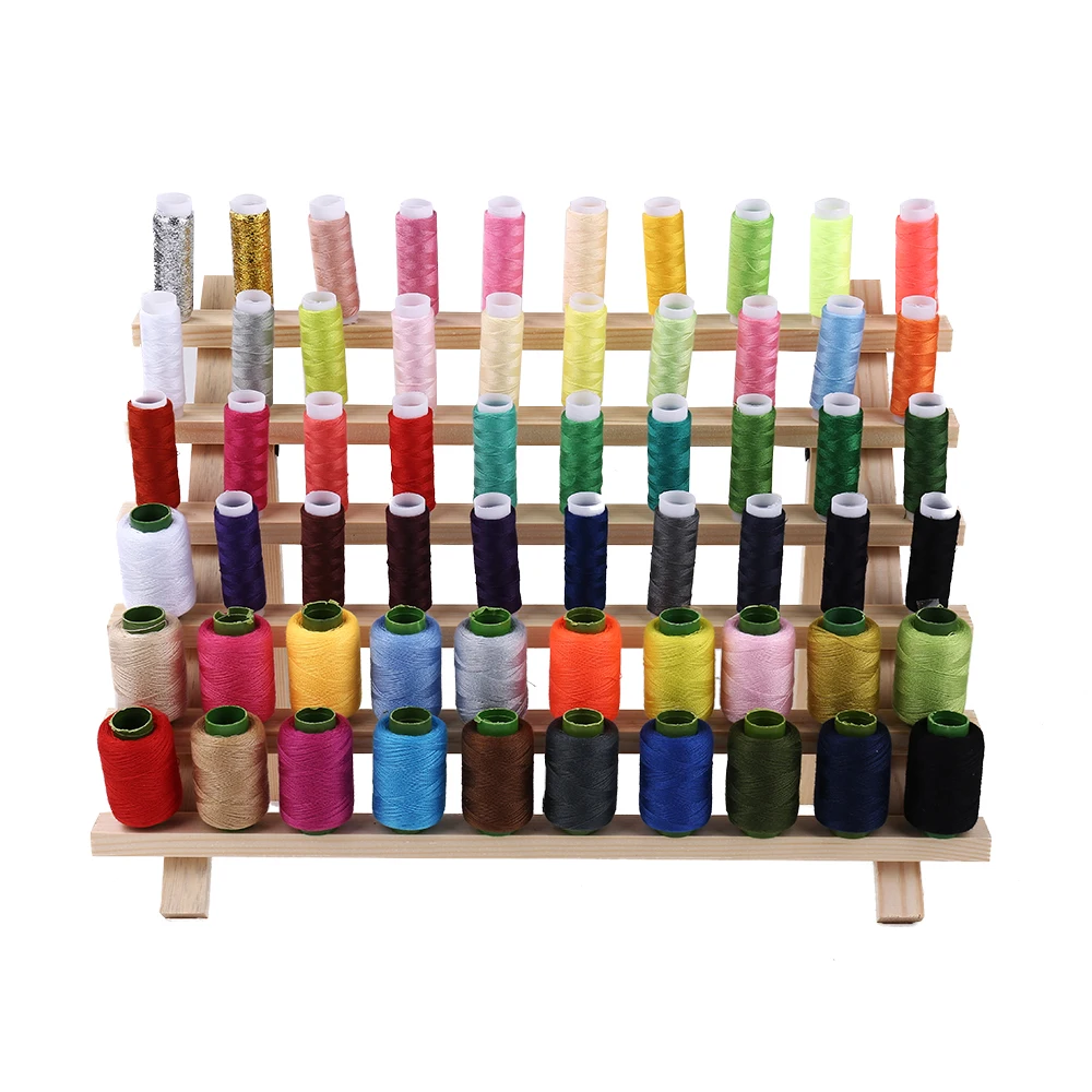 Multiple Size Sewing Thread Spool Storage Box Yarn Holder Folding Frame
