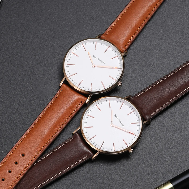 Thin Watchbands Genuine Leather Watch Strap Band 12mm/14mm/16mm/18mm/20mm 22mm Watch Band Belt