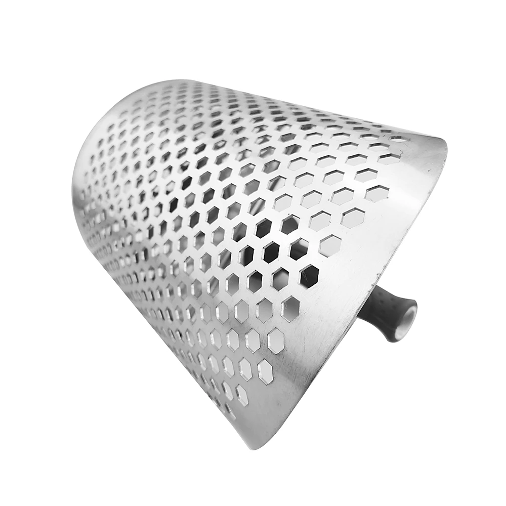 

Hot Beach Sand Scoop with handle Metal Detecting Tool Stainless Steel Detector Stainless Steel Water Metal detector Fast Siftin