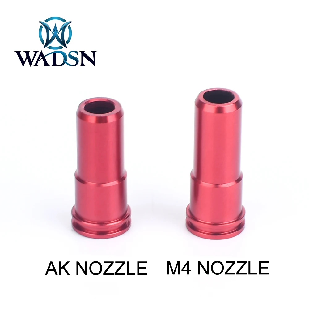 

WADSN 5Pcs/Slot Tactical M4 AK Air Seal Nozzle with Double O-ring Hunting AEG Gearbox Nozzle Aluminum Paintball Accessories