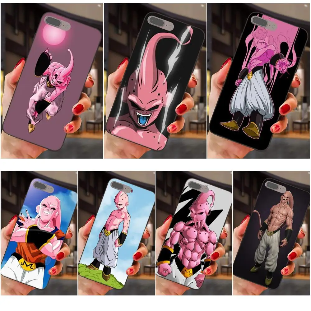 Милый ТПУ чехол Majin Buu Face Dragon Ball для Huawei Y3 Y5 II Y6 Y7 Y9 nova 2 Plus 2S 3i 4 4e Lite Prime 2017 2018 2019 |