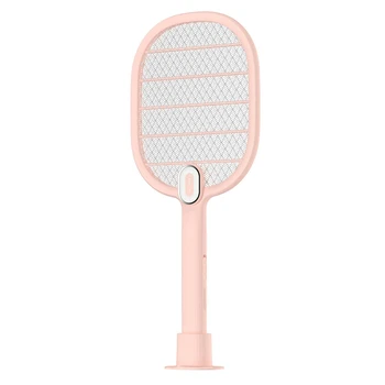 

JEYL USB Rechargeable Mosquito Killer Handheld Racket Fly Killer with LED Light