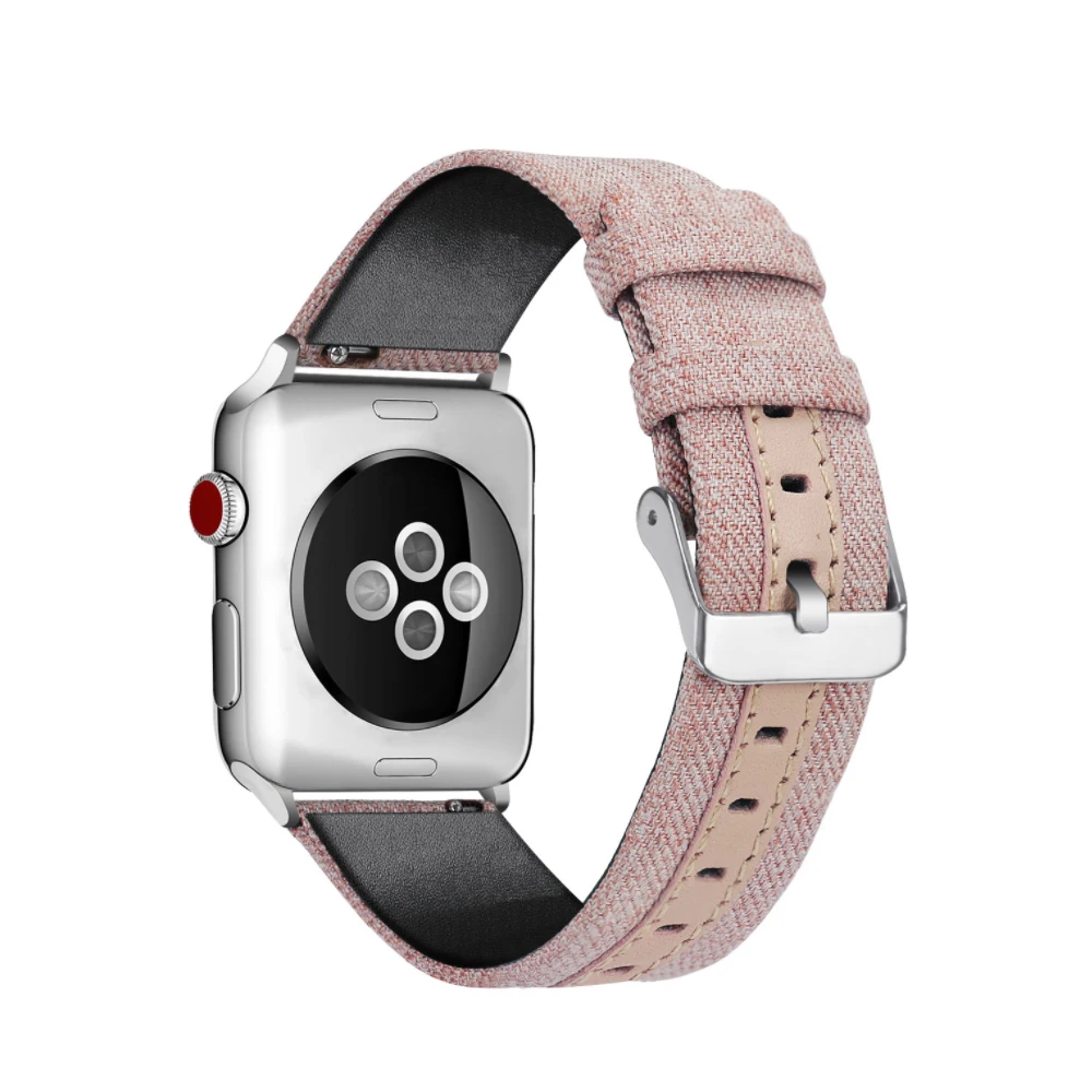 Нейлоновый ремешок для часов Apple Watch Series 5 4 3 21 спортивный браслет Аксессуары 42 мм 38 мм ремешок для iwatch