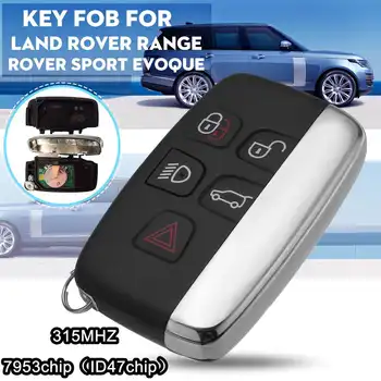 

4+1/5 Buttons Car Remote Control Key Fob For Land Rover Discovery 4 Freelander 2 Sport LR2 LR4 2010-2017 Key Case 315mhz/433mhz