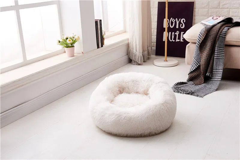 Soft Comfy Calming Dog Beds for Large Medium Small Dogs Puppy Labrador Amazingly Cat Marshmallow Bed Washable Plush Pet Bed