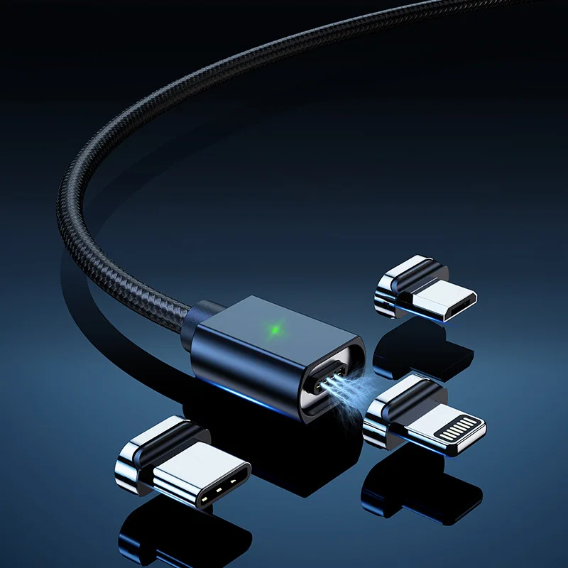 Магнитный Micro USB кабель быстрой зарядки type C для huawei P30 Pro mate 30 магнитное зарядное
