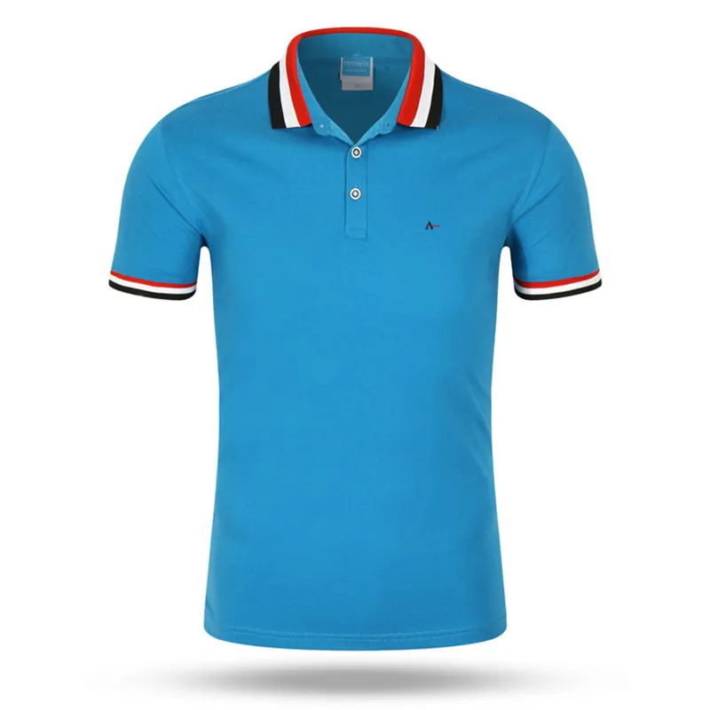 Новая брендовая футболка-поло для мужчин, Camisa Polo Masculina De Marca Sergio k, Хлопковая мужская рубашка-поло, Masculina De Marca Ser - Цвет: PC1-2-8-HULAN(7)