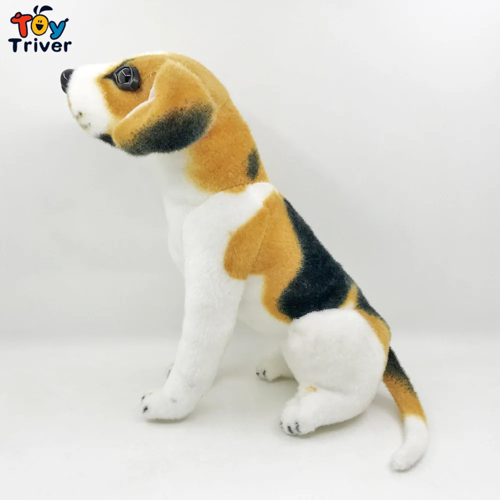 Beagle Плюшевая собачка игрушка Triver мягкие животные кукла модель собаки детские дети мальчик девочка подарок бойфренду на день рождения украшения